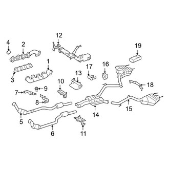 Mercedes-Benz OE - Exhaust System - Exhaust Components