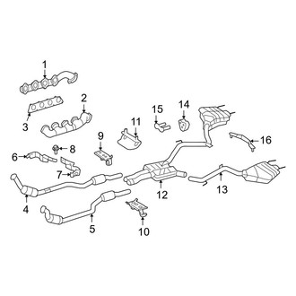 Mercedes-Benz OE - Exhaust System - Exhaust Components