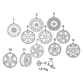 Mercedes-Benz OE - Wheels