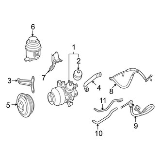 Mercedes-Benz OE - Steering Gear & Linkage - Pump & Hoses