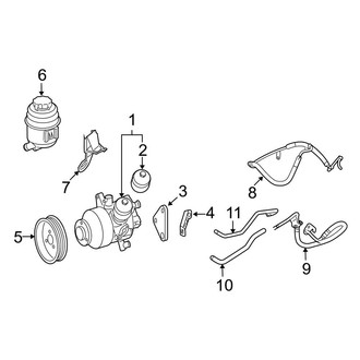 Mercedes-Benz OE - Steering Gear & Linkage - Pump & Hoses