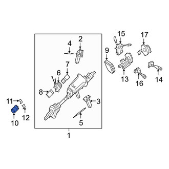 Mercedes-Benz OE - Upper Steering Column Cover