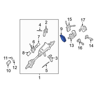 Mercedes-Benz OE - Upper Steering Column Cover