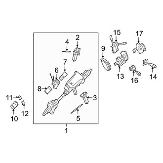 Mercedes-Benz OE - Steering Column Assembly