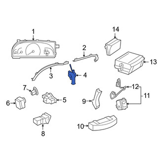Mercedes-Benz OE - Front HVAC Blower Motor
