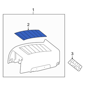 Mercedes-Benz OE - Console Lid