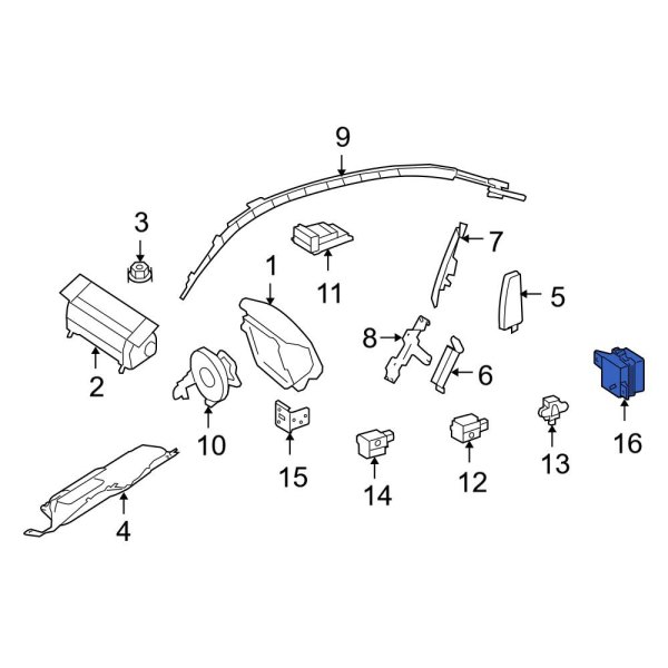 Air Bag Seat Sensor Mat