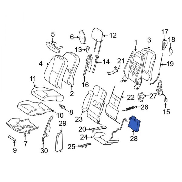 Power Seat Control Module