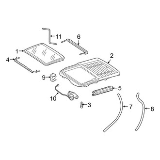 Mercedes-Benz OE - Roof - Sunroof