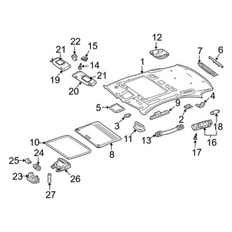 Mercedes-Benz OE - Roof - Interior Trim