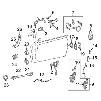 Mercedes-Benz OE - Door - Lock & Hardware