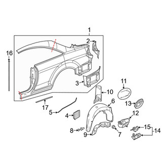 Mercedes-Benz OE - Quarter Panel & Components