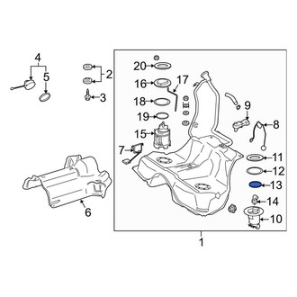 Mercedes-Benz OE - Fuel Filter Seal