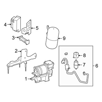 Mercedes-Benz OE - Rear Suspension - Ride Control Components