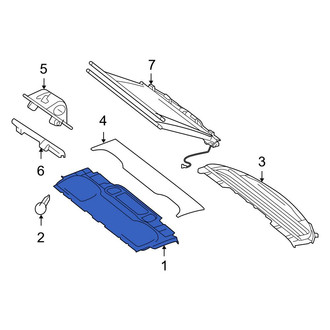 Mercedes-Benz OE - Rear Package Tray