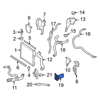 Mercedes-Benz OE - Engine Auxiliary Water Pump