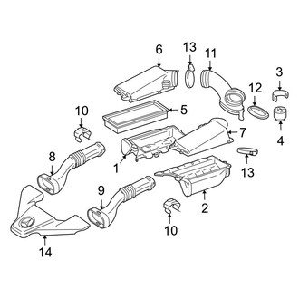 Mercedes-Benz OE - Engine - Air Intake (6.3L)
