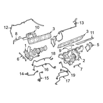 Mercedes-Benz OE - Engine - Turbocharger & Components