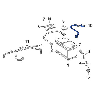 Mercedes-Benz OE - Battery Cable