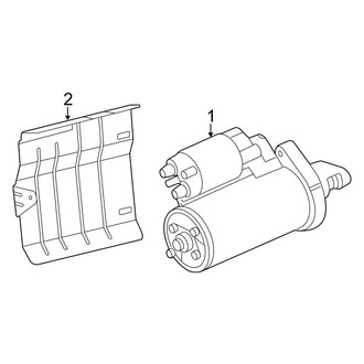 Mercedes-Benz OE - Electrical - Starter