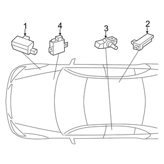 Mercedes-Benz OE - Electrical - Tire Pressure Monitor Components