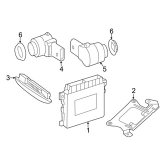 Mercedes-Benz OE - Electrical Components (Parktronic System (PTS))