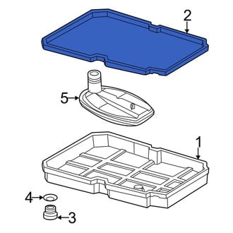Mercedes-Benz OE - Transmission Oil Pan Gasket