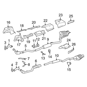 Mercedes-Benz OE - Exhaust System - Exhaust Components