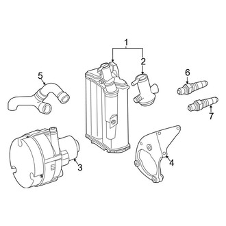 Mercedes-Benz OE - Emission System - Emission Components