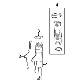 Mercedes-Benz OE - Front Suspension - Shocks & Components