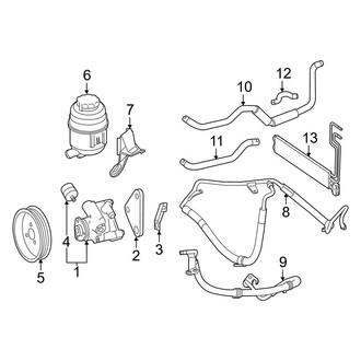 Mercedes-Benz OE - Steering Gear & Linkage - Pump & Hoses