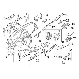 Mercedes-Benz OE - Instrument Panel