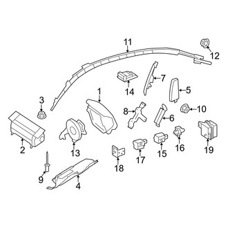 Mercedes-Benz OE - Restraint Systems - Air Bag Components