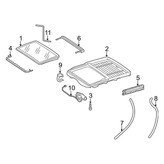 Mercedes-Benz OE - Roof - Sunroof
