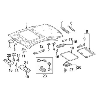 Mercedes-Benz OE - Roof - Interior Trim