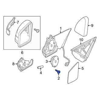 Mercedes-Benz OE - Door Mirror Bolt