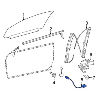 Mercedes-Benz OE - Front Door Wiring Harness