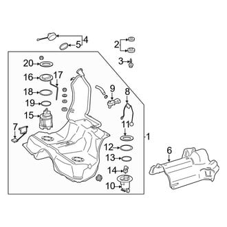 Mercedes-Benz OE - Fuel System Components
