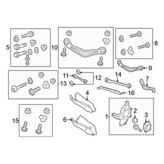 Mercedes-Benz OE - Rear Suspension - Suspension Components