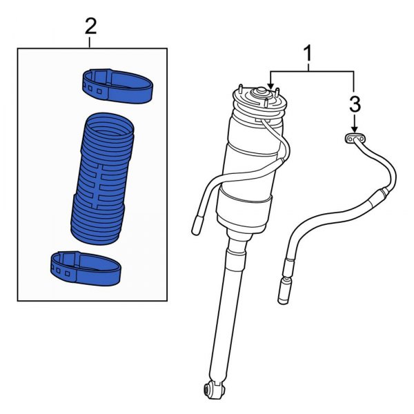 Suspension Shock Absorber Bellows