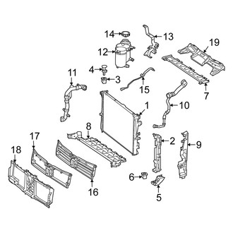Mercedes-Benz OE - Cooling - Radiator & Components (Primary)