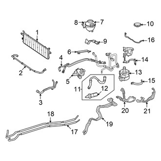 Mercedes-Benz OE - Cooling - Radiator & Components (Battery Cooling)