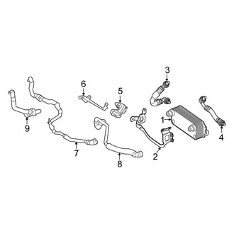 Mercedes-Benz OE - Cooling - Trans Oil Cooler