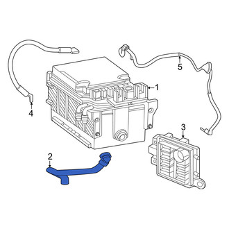 Mercedes-Benz OE - Battery Vent Tube