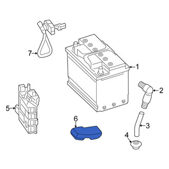 Mercedes-Benz OE - Battery Terminal Cover