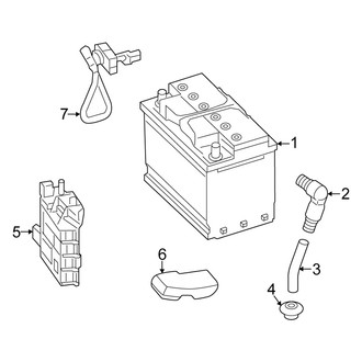 Mercedes-Benz OE - Electrical - Battery (12V)