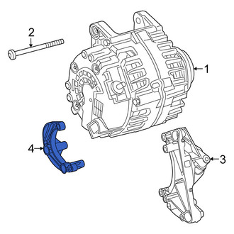 Mercedes-Benz OE - Front Alternator Bracket