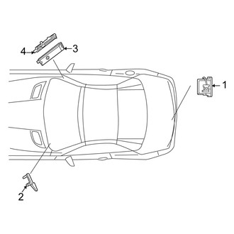 Mercedes-Benz OE - Electrical - Antenna