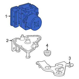 Mercedes-Benz OE - ABS Hydraulic Assembly