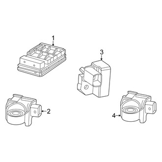 Mercedes-Benz OE - Electrical - Ride Control Components